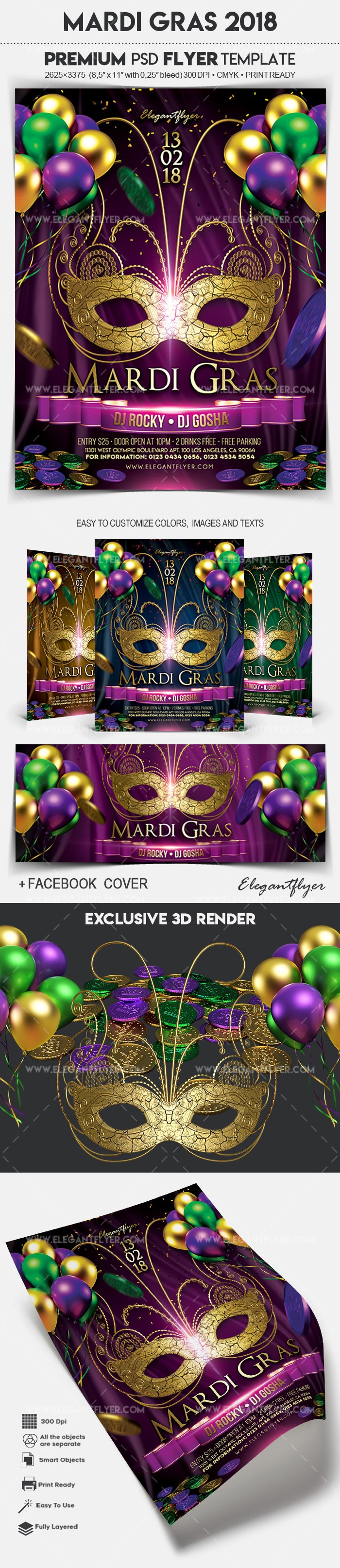 Mardi Gras by ElegantFlyer