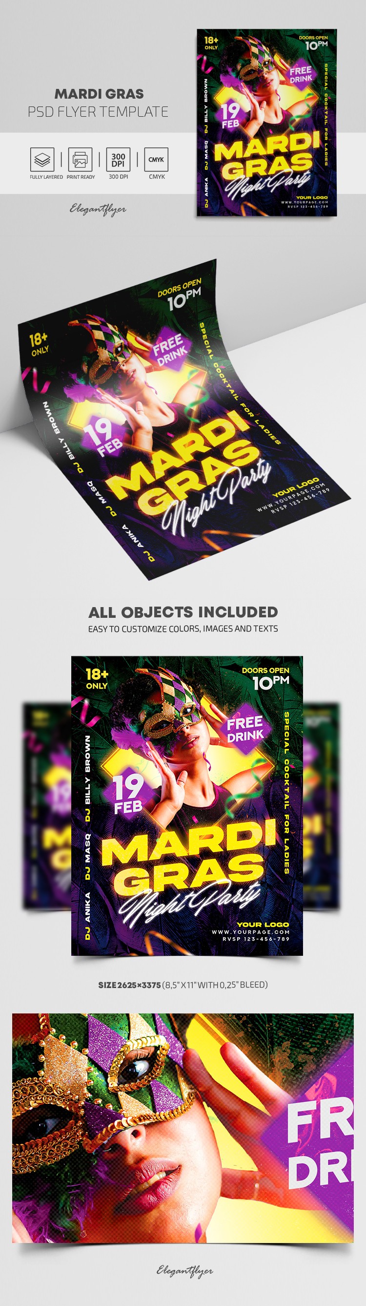 Mardi Gras by ElegantFlyer