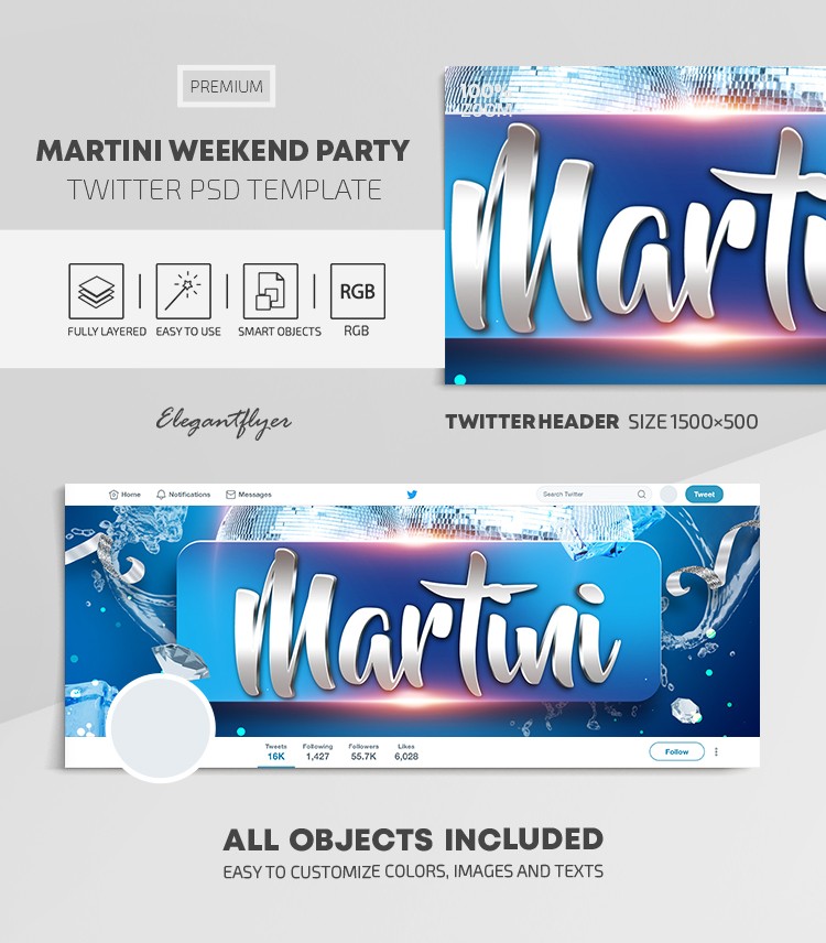 Festa del weekend Martini by ElegantFlyer