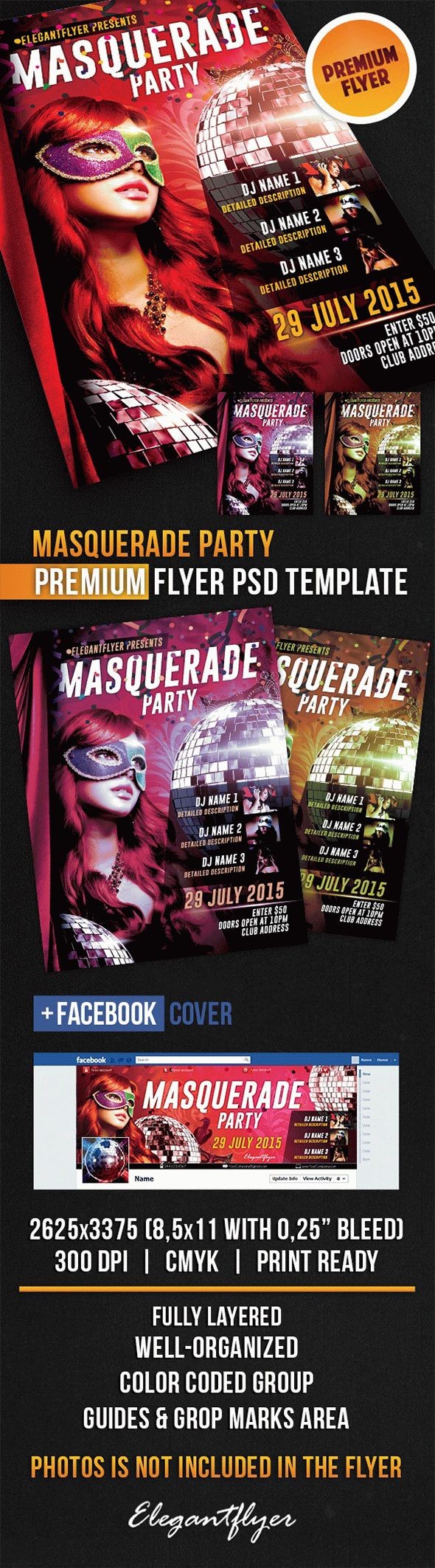Masquerade Party by ElegantFlyer