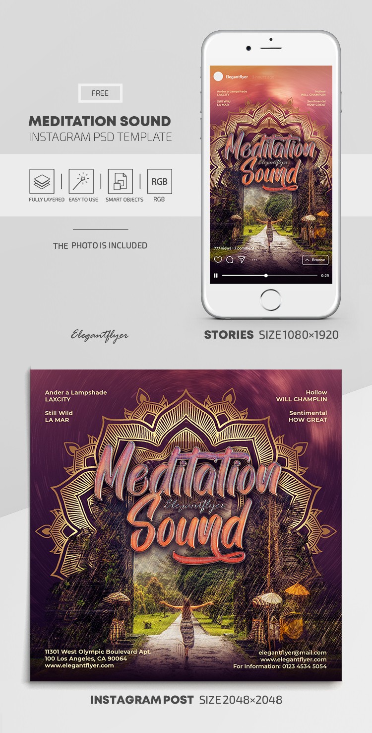 Meditation Sound by ElegantFlyer