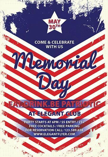 Premium PSD  Memorial day 3d illustration