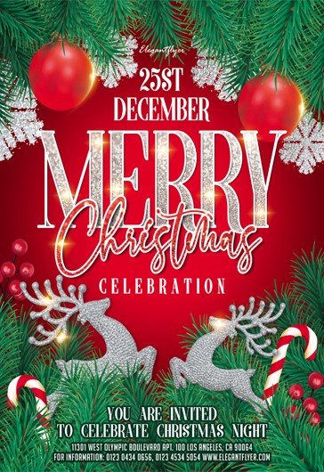 1000+ Free Christmas Flyer Templates (PSD) - by Elegantflyer