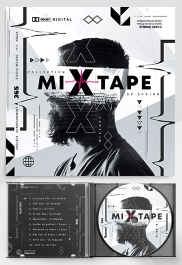 400+ Free CD cover and Album Cover Templates