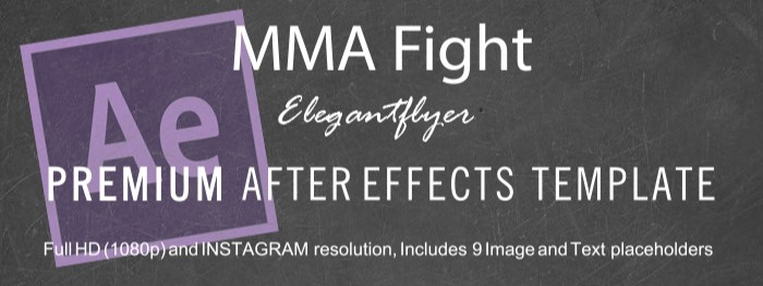 Mma After Effects -> Efekty After Effects by ElegantFlyer