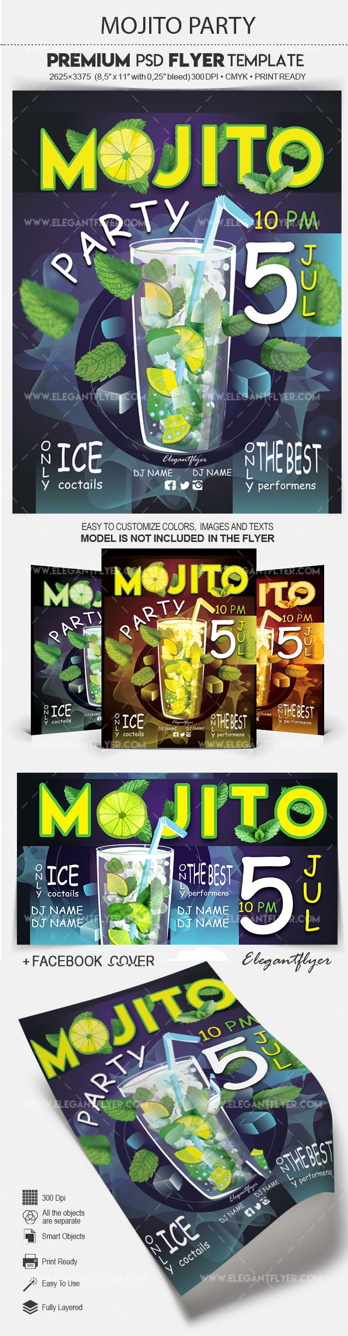 Mojito Party by ElegantFlyer