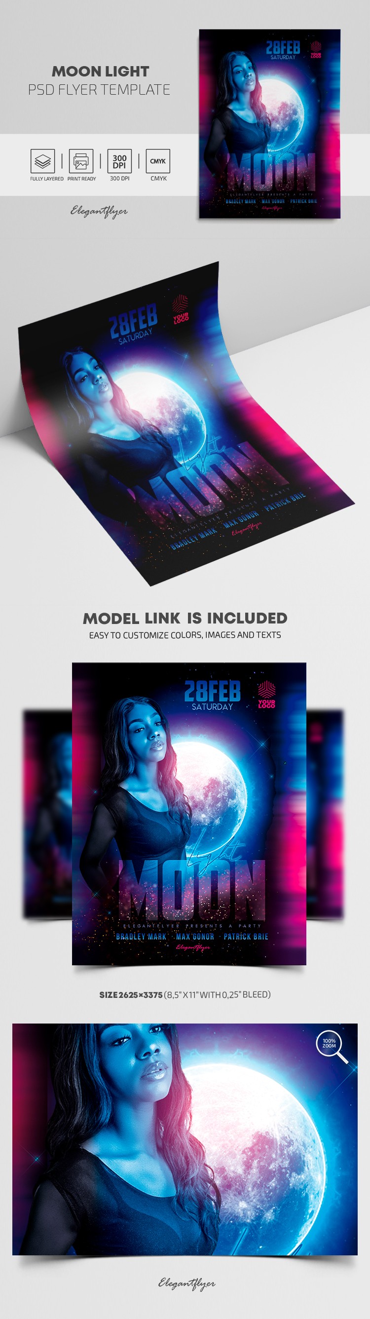 light psd download