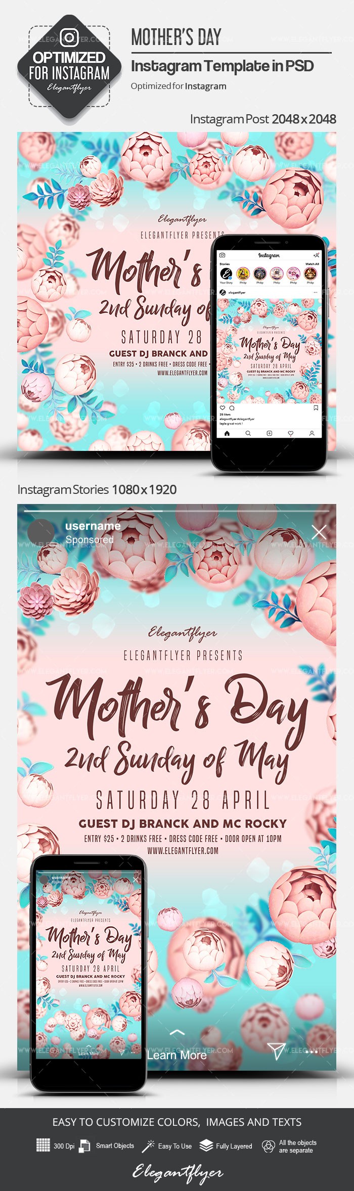 Mother’s Day by ElegantFlyer