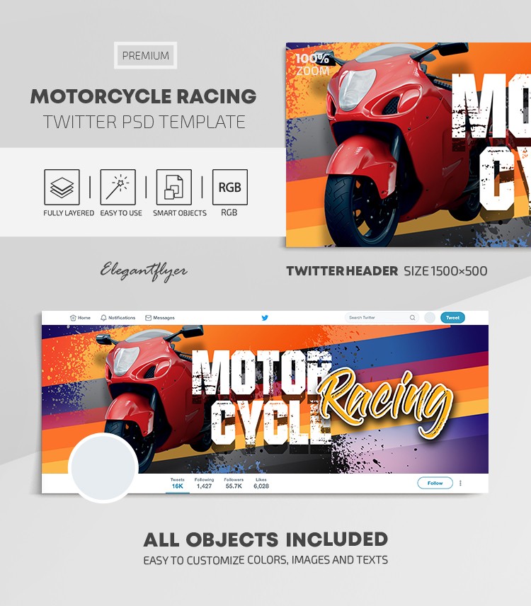 Motorcycle Racing by ElegantFlyer