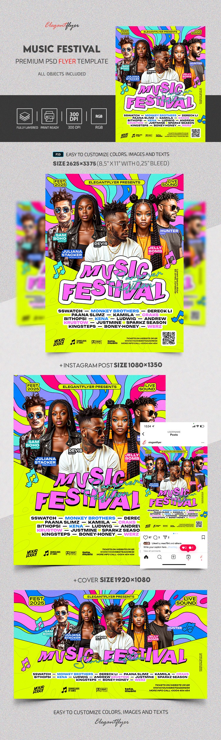 Music Festival by ElegantFlyer
