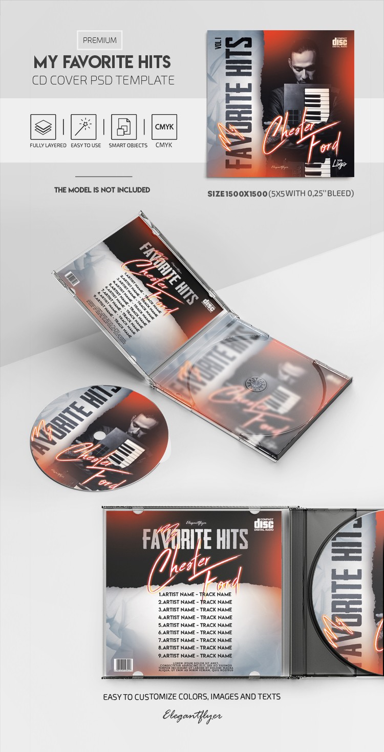 Mein Lieblings-Hits CD-Cover by ElegantFlyer