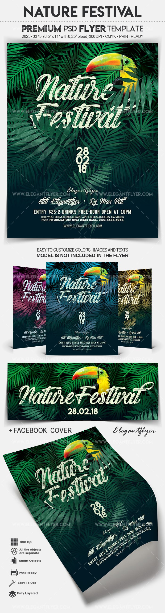 Festival de la Naturaleza by ElegantFlyer