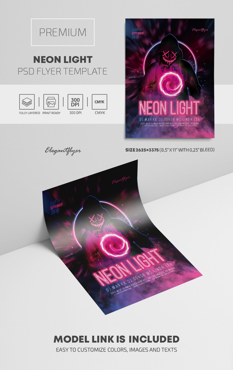 Neonowe światło by ElegantFlyer