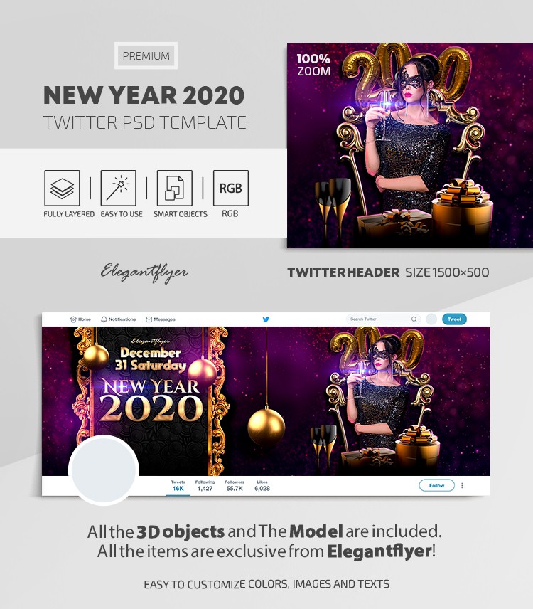 New Year 2020 by ElegantFlyer