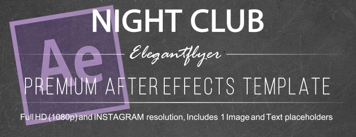 Club de nuit by ElegantFlyer