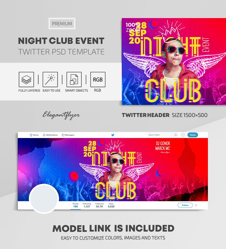 Night Club Event by ElegantFlyer