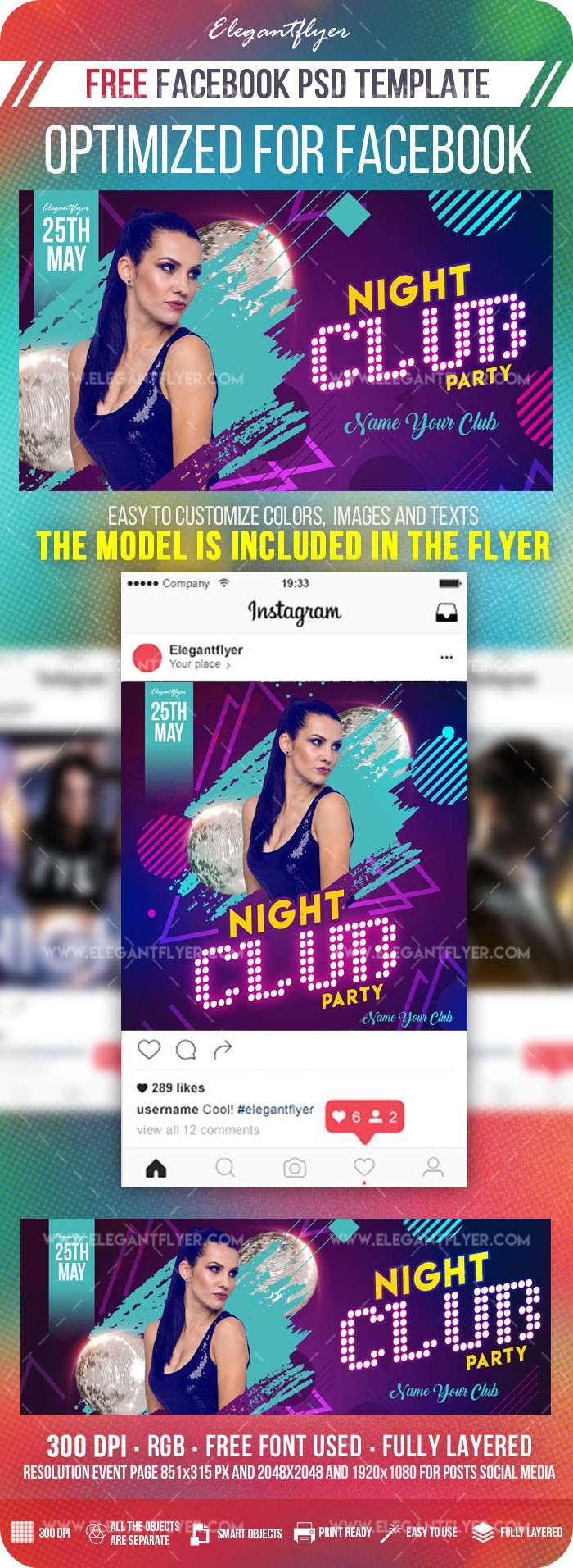 Fiesta en el club nocturno by ElegantFlyer