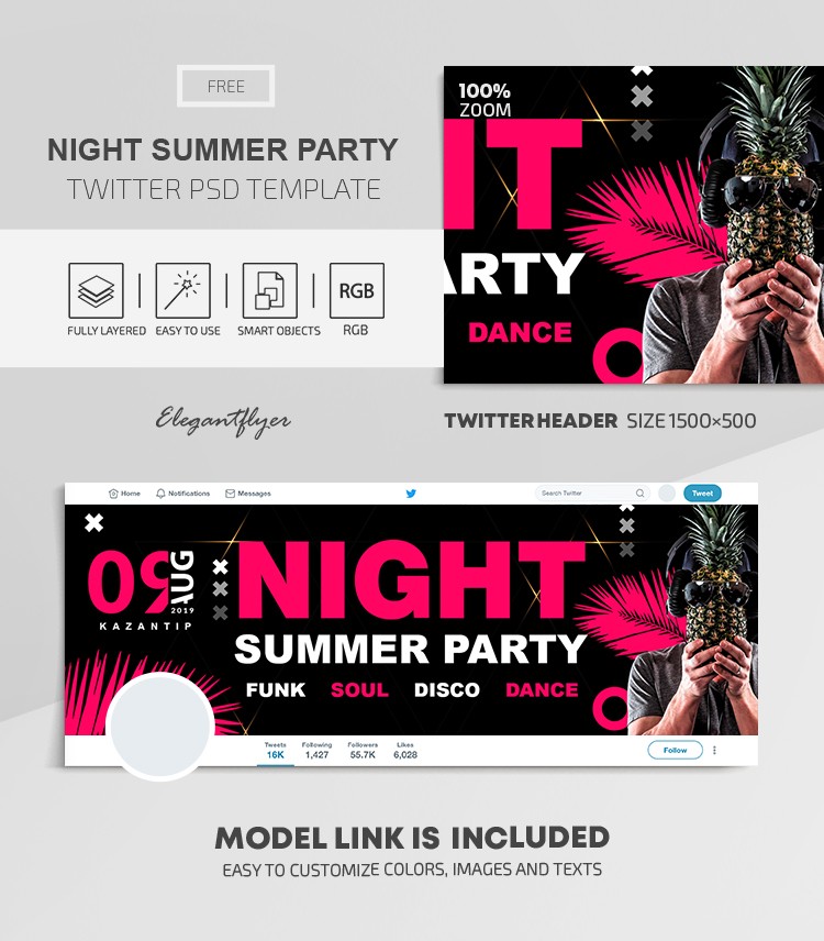 Night Summer Party by ElegantFlyer