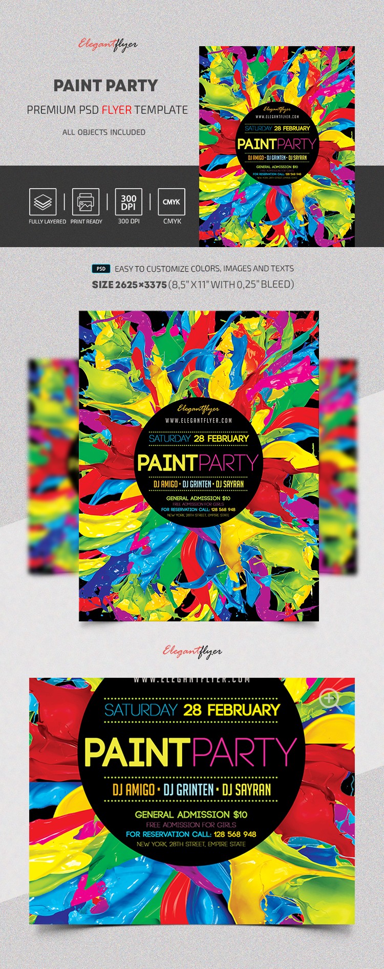 Paint Party V03 by ElegantFlyer