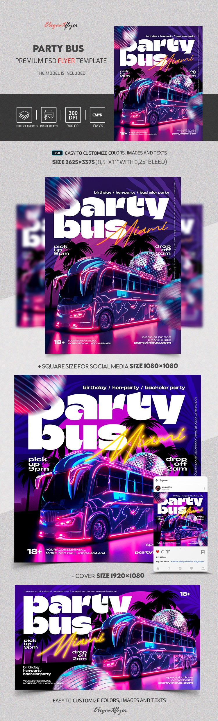 Partybus by ElegantFlyer
