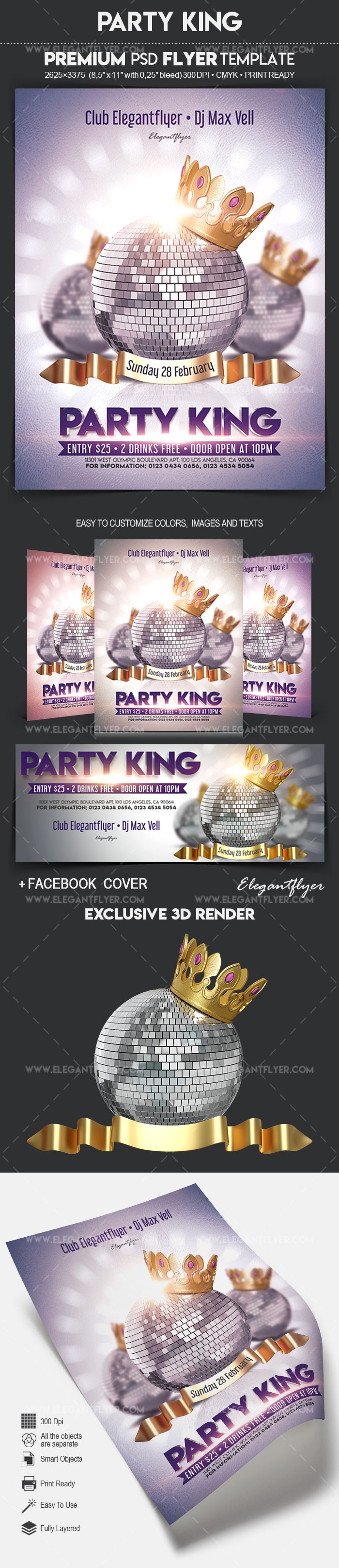 Party King by ElegantFlyer