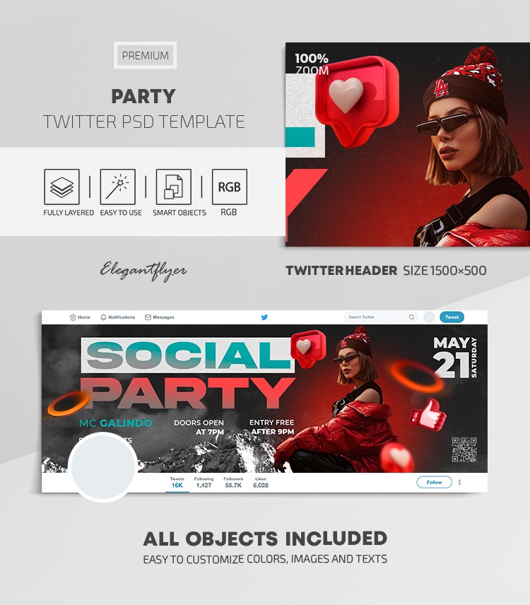 Social Party by ElegantFlyer
