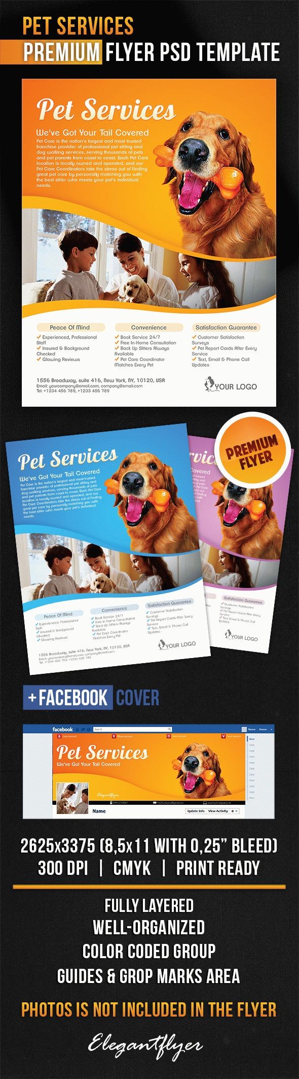 Pet Services by ElegantFlyer
