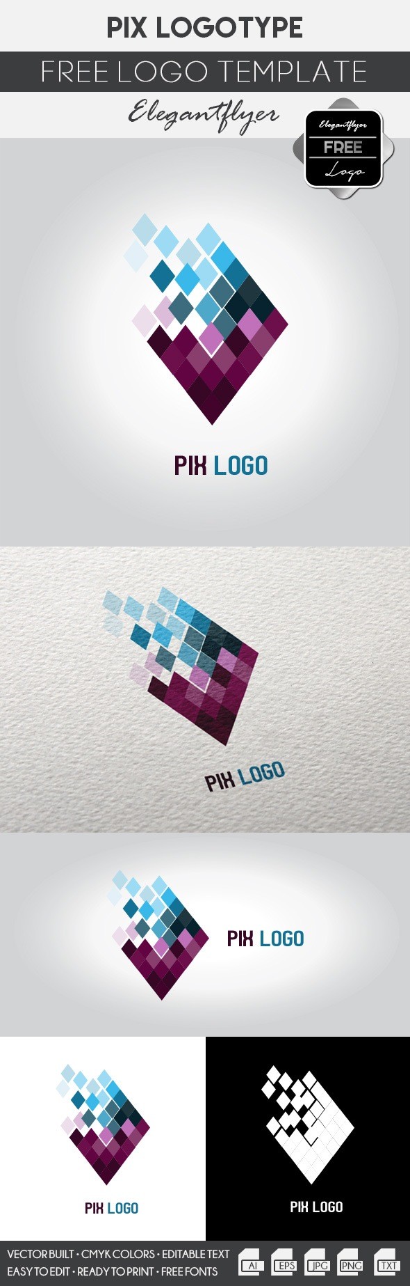 Pix logo by ElegantFlyer