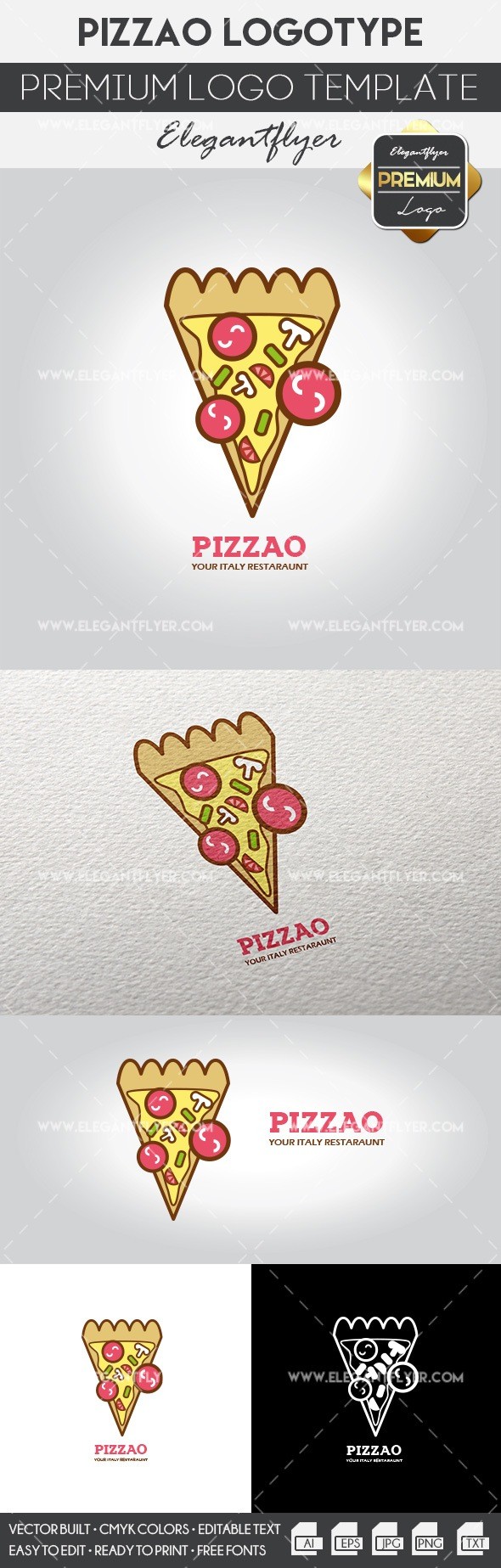 Pizza by ElegantFlyer
