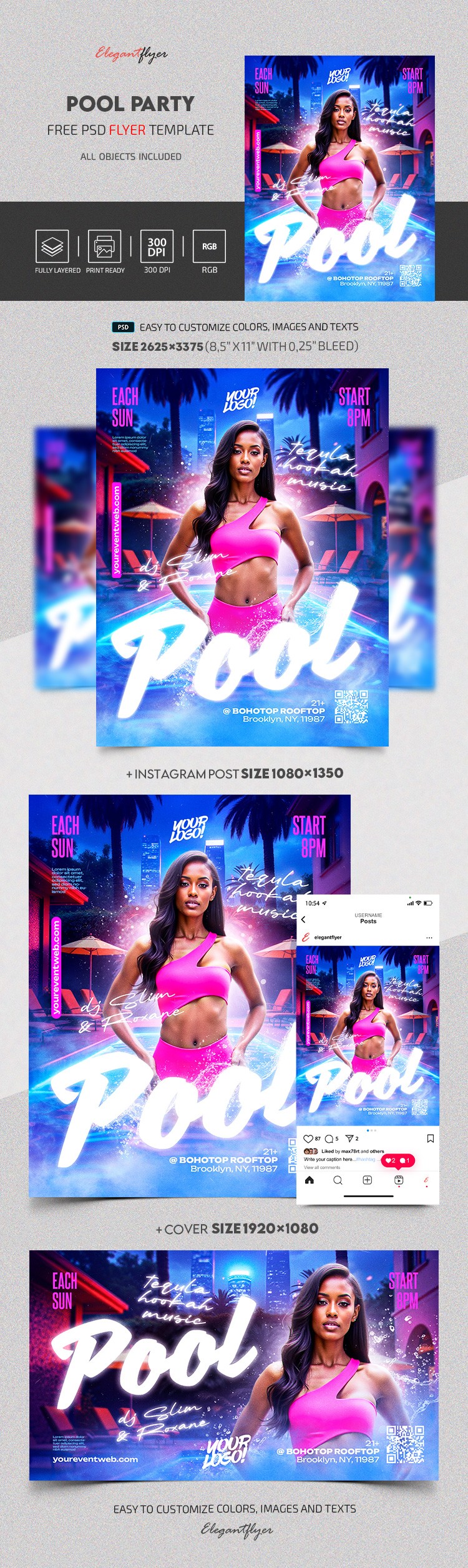 Pool Party by ElegantFlyer Pool Party by ElegantFlyer