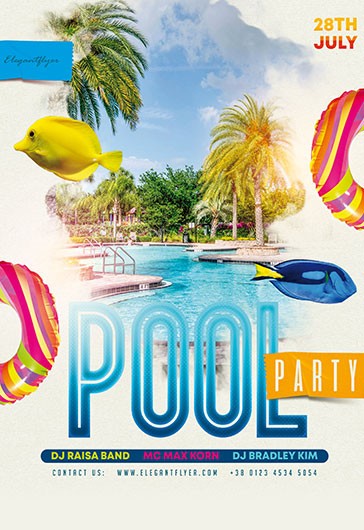 Pool Party Logo - Free Vectors & PSDs to Download