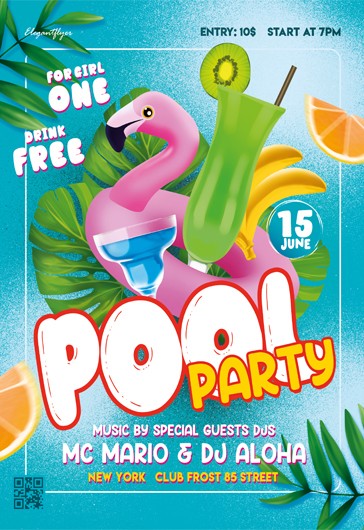 Pool Party Logo - Free Vectors & PSDs to Download