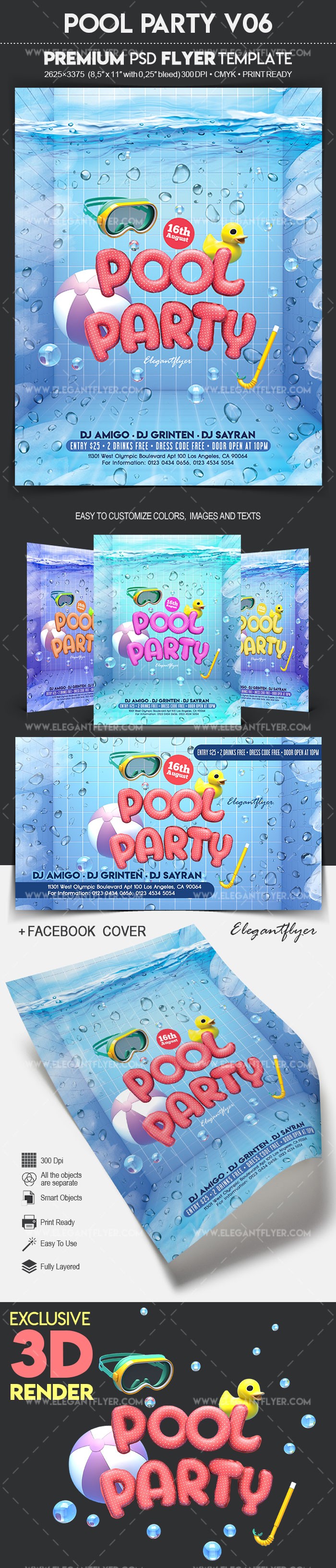 Pool Party V6 by ElegantFlyer