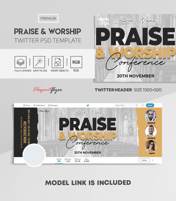 Praise and Worship by ElegantFlyer