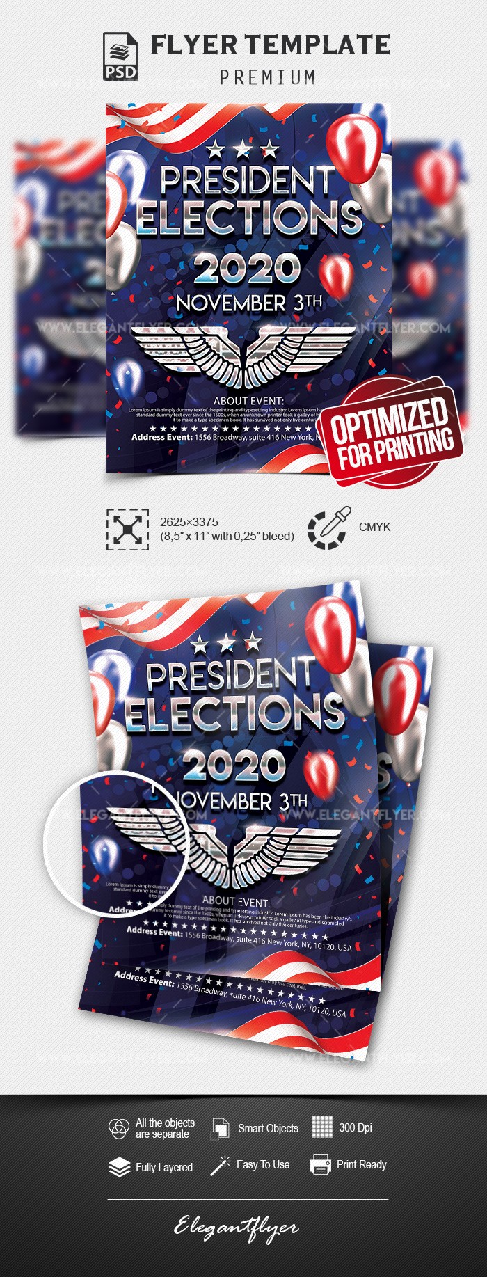 President Elections Flyer by ElegantFlyer