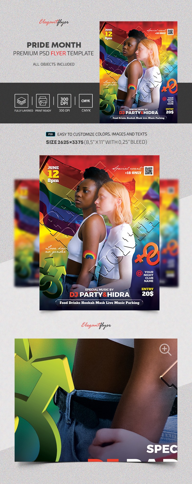 Pride Month Flyer by ElegantFlyer