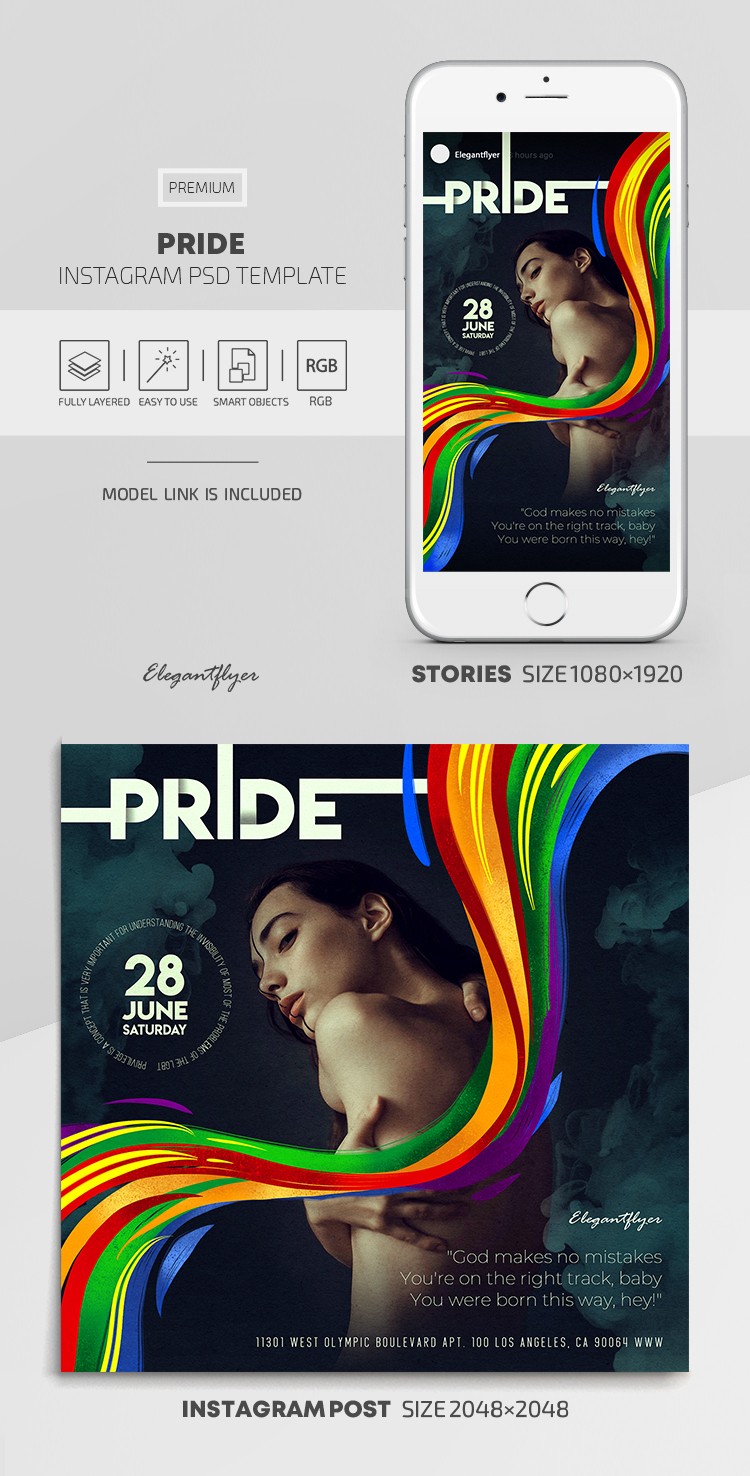 Impreza Pride na Instagramie by ElegantFlyer