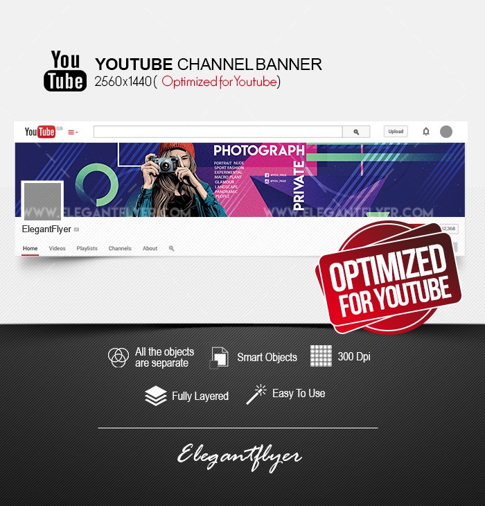 Private Photograph Youtube by ElegantFlyer