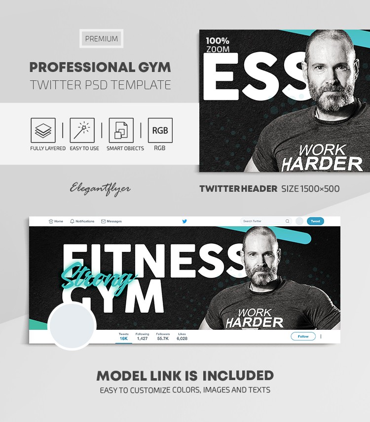 Profesjonalne studio fitness by ElegantFlyer