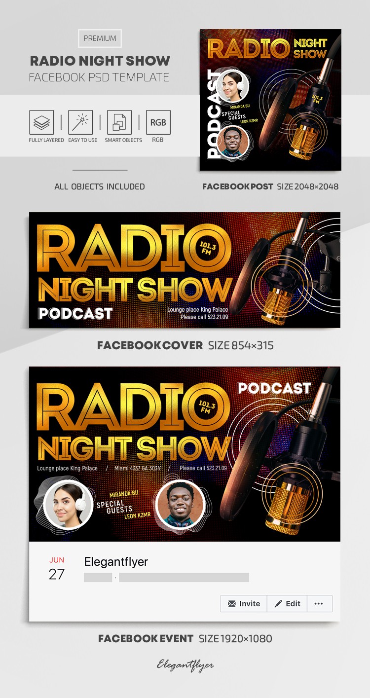 Radio Show Nocturno by ElegantFlyer