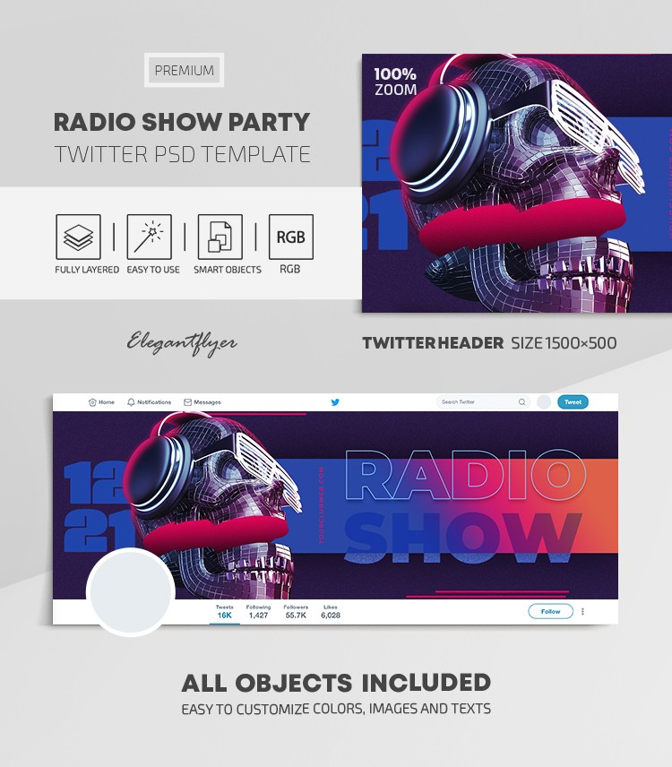 Radio Show Party by ElegantFlyer
