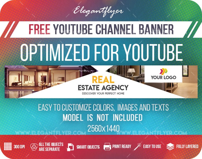 Real Estate Agency Youtube by ElegantFlyer