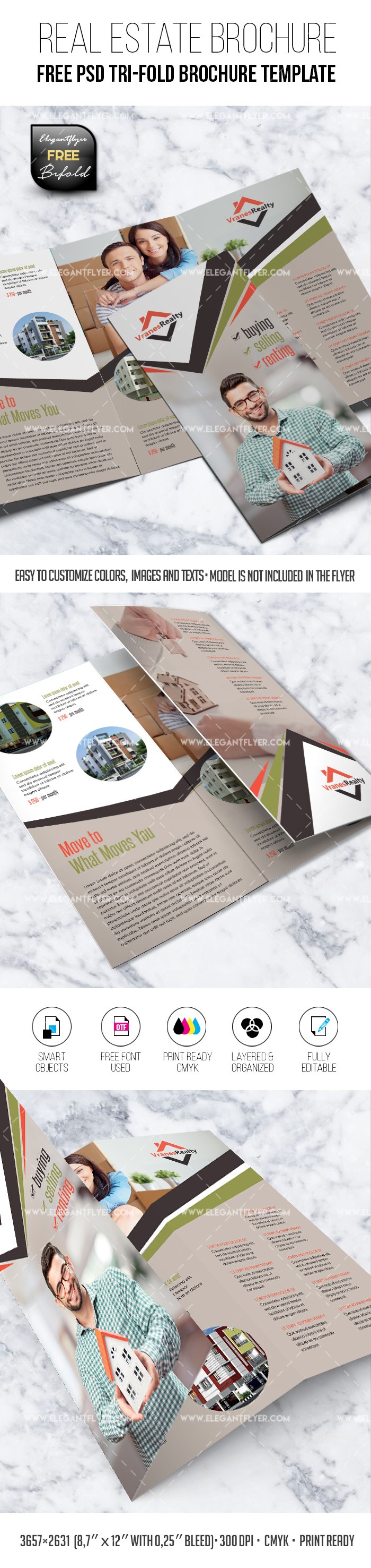 Real Estate Tri-Fold Brochure by ElegantFlyer