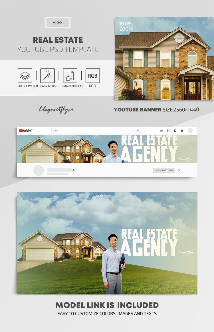 Real Estate Youtube by ElegantFlyer