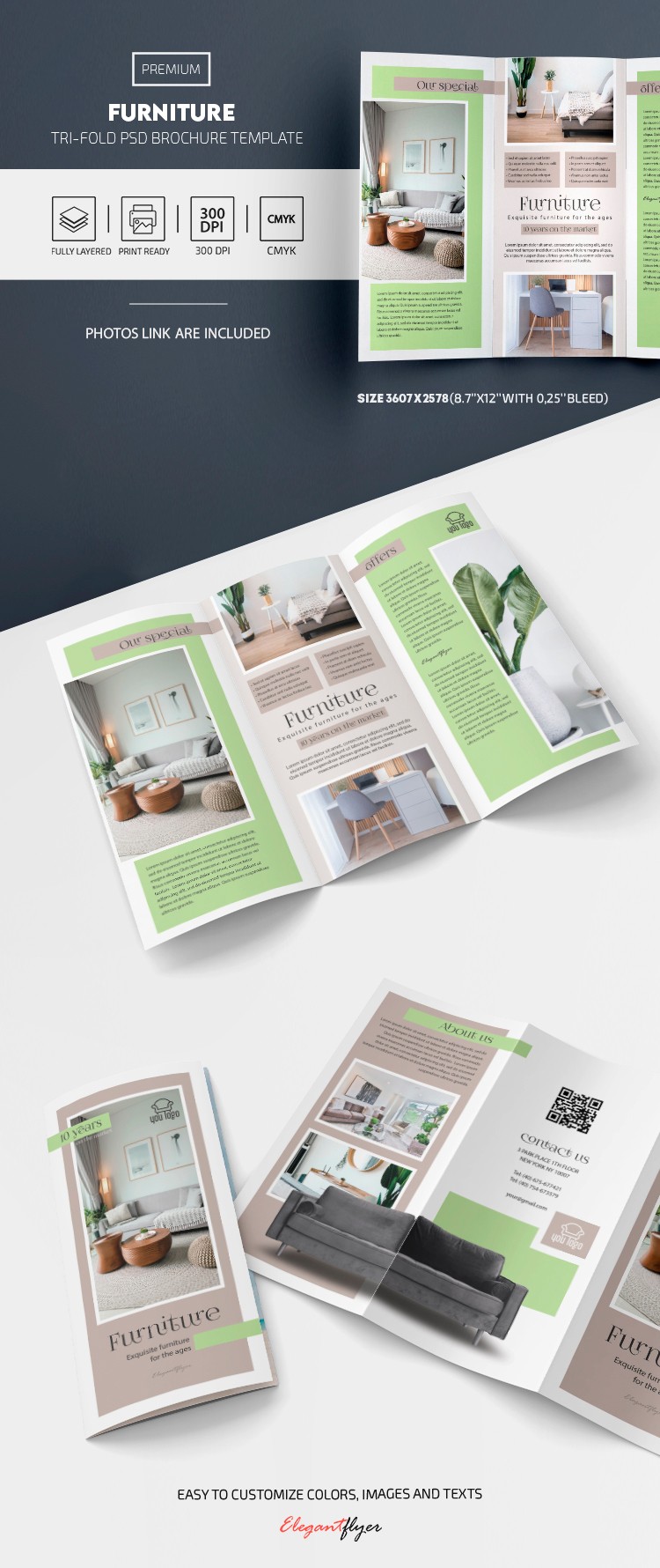 Brochure de mobilier by ElegantFlyer