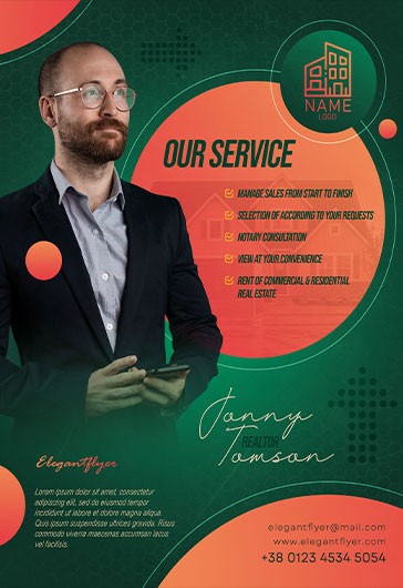 business event flyer template