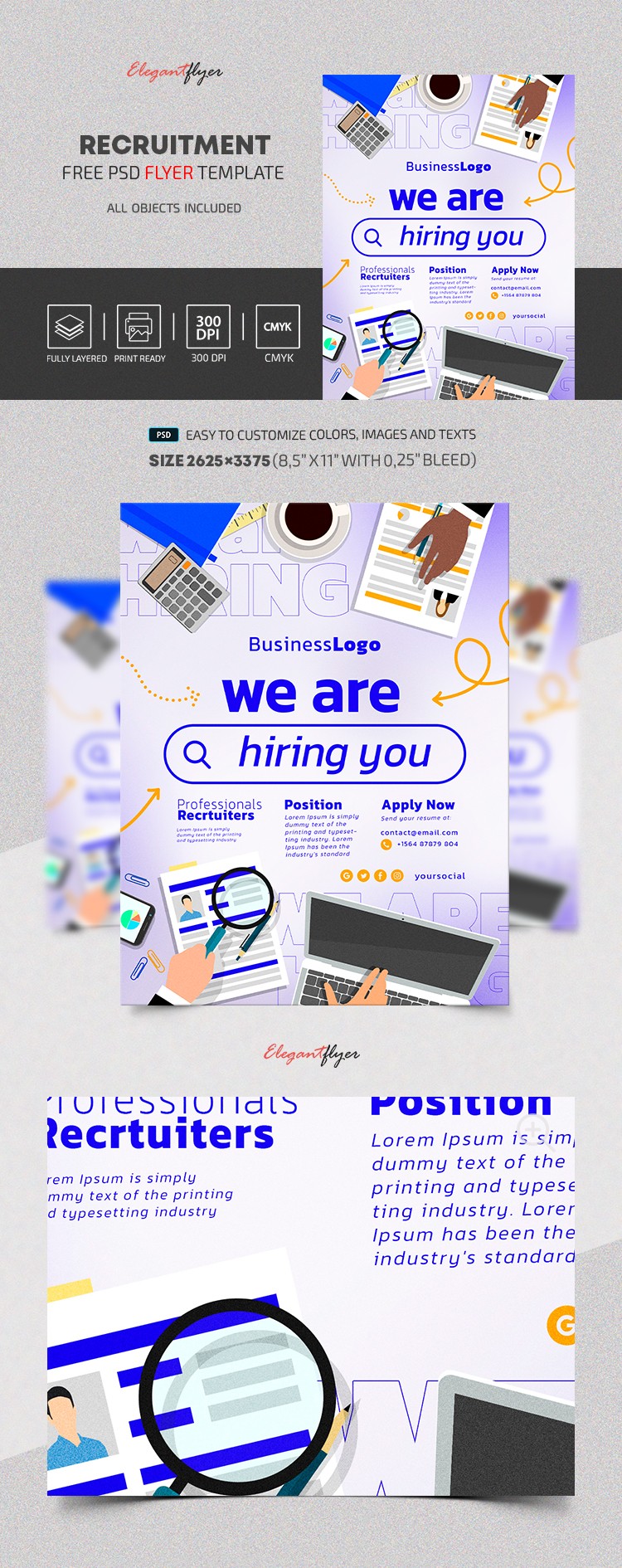 Recruitment by ElegantFlyer