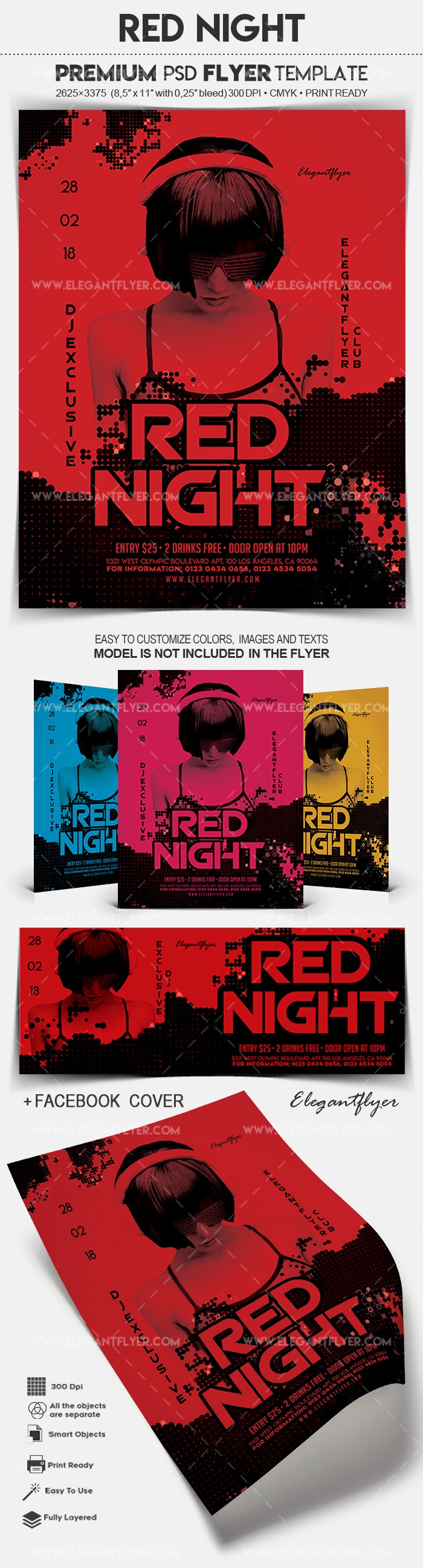 Red Night by ElegantFlyer