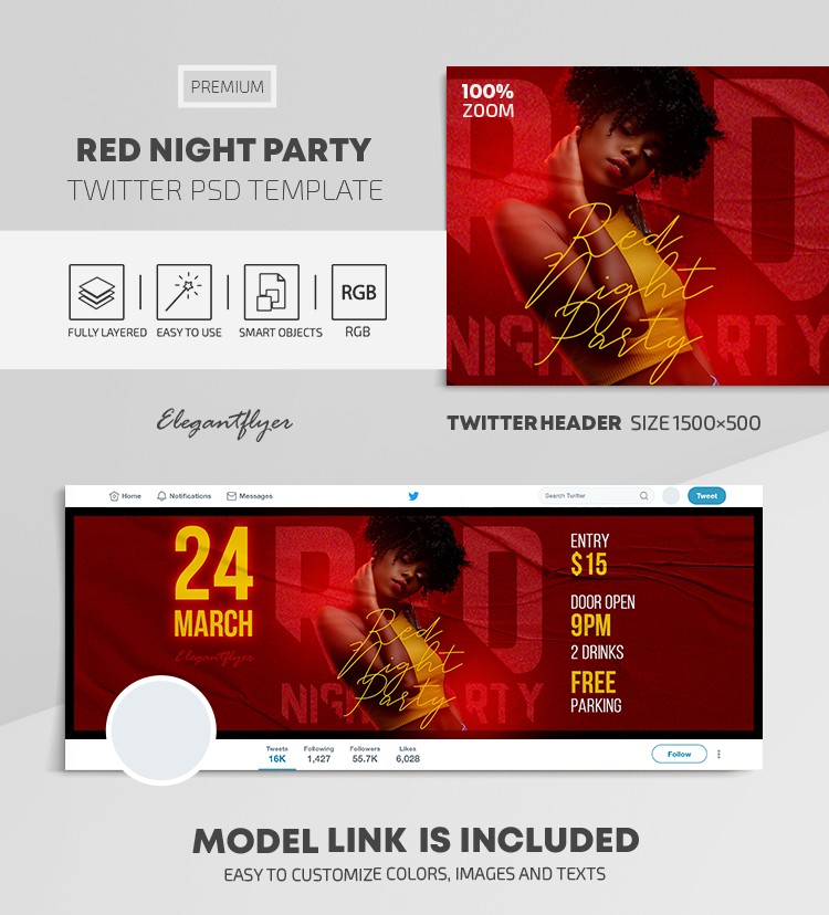 Red Night Party by ElegantFlyer