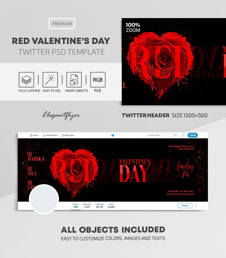 Red Valentine's Day by ElegantFlyer